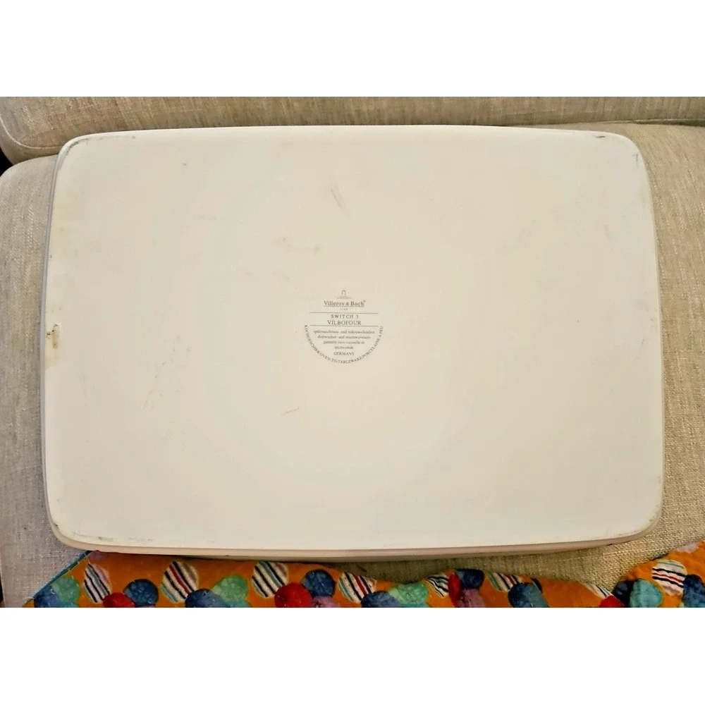 Villeroy & Boch Switch 3 Castell 14x10 Porcelain Lasagna Pan Casserole Pristine